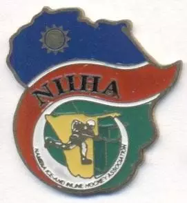Намібія, федерація хокею, важмет / Namibia ice hockey assn. federation pin badge