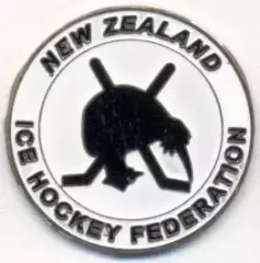 Нова Зеландія,федерація хокею,важмет/New Zealand ice hockey federation pin badge
