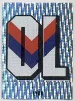 наклейка люмінесцентна футбол Ліон (Франція) /Olympique Lyon,France logo sticker