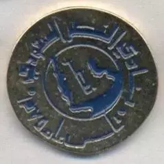 футбол.клуб Аль-Наср (Сауд.Аравія)1 важмет/Al-Nassr FC,Saudi Arabia football pin