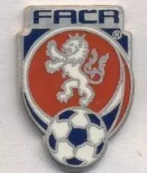 Чехія, федерація футболу, №6, ЕМАЛЬ / Czech football federation enamel pin badge
