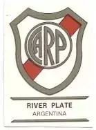 наклейка футбол Рівер Плейт (Аргентина) / CA River Plate, Argentina logo sticker