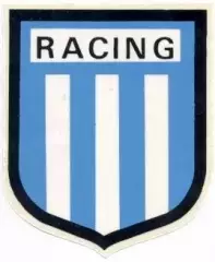 наклейка футбол Расінг (Аргентина) /Racing Avellaneda,Argentina football sticker