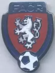 Чехія, федерація футболу,офіц.1 ЕМАЛЬ/Czech football federation enamel pin badge