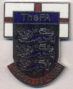 Англія, федерація футболу №1 ЕМАЛЬ / England football assn. federation pin badge