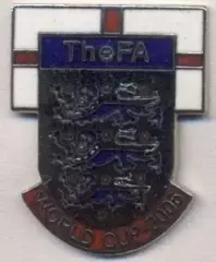 Англія, федерація футболу №1 ЕМАЛЬ / England football assn. federation pin badge