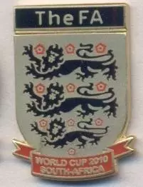 Англія, федерація футболу №2 ЕМАЛЬ / England football assn. federation pin badge
