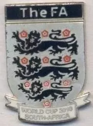 Англія, федерація футболу №3 ЕМАЛЬ / England football assn. federation pin badge