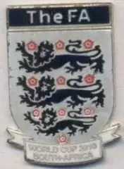 Англія, федерація футболу №3 ЕМАЛЬ / England football assn. federation pin badge