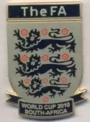 Англія, федерація футболу №4 ЕМАЛЬ / England football assn. federation pin badge