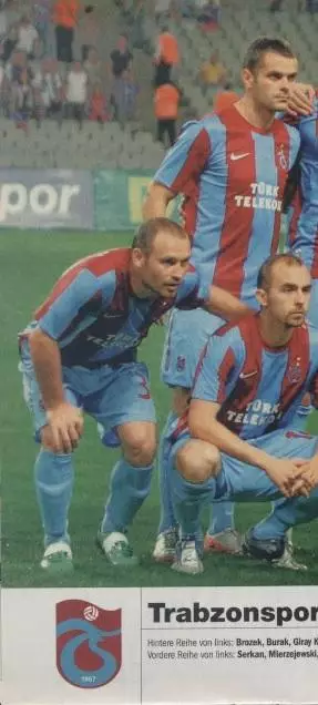 постер А4 футбол Трабзонспор (Туреччина) 2011/Trabzonspor,Turkey football poster