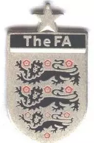 Англія, федерація футболу №5 ЕМАЛЬ / England football assn. federation pin badge