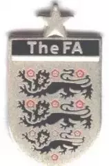 Англія, федерація футболу №5 ЕМАЛЬ / England football assn. federation pin badge