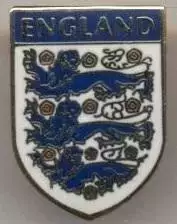 Англія, федерація футболу №6 ЕМАЛЬ/England football association federation badge