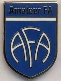 Англія, федерація футболу-аматори1 ЕМАЛЬ/England amateur football federation pin