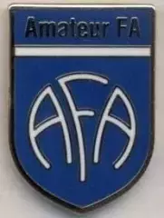 Англія, федерація футболу-аматори1 ЕМАЛЬ/England amateur football federation pin
