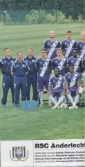 постер А4 футбол Андерлехт (Бельгія) 2014/RSC Anderlecht,Belgium football poster