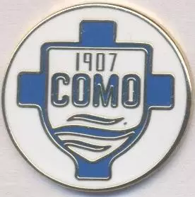футбольний клуб Комо (Італія)3 ЕМАЛЬ / Como 1907,Italy football enamel pin badge