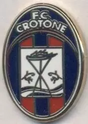 футбол.клуб Кротоне (Італія)2 ЕМАЛЬ / FC Crotone,Italy football enamel pin badge