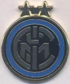 футбол.клуб Інтернаціоналє (Італія)8 ЕМАЛЬ / FC Inter, Italy football pin badge