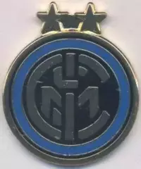 футбол.клуб Інтернаціоналє (Італія)8 ЕМАЛЬ / FC Inter, Italy football pin badge