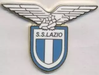 футбол.клуб Лаціо (Італія ЕМАЛЬ більший/SS Lazio,Italy football enamel pin badge