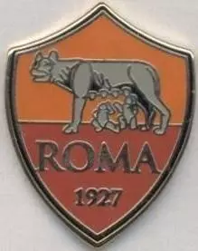 футбольний клуб Рома (Італія)2 ЕМАЛЬ / AS Roma, Italy football enamel pin badge