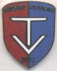 футбол.клуб Вальданьйо (Італія) офіц.ЕМАЛЬ/ACD Valdagno,Italy football pin badge