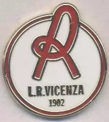 футбол.клуб Віченца (Італія) ЕМАЛЬ / LR Vicenza, Italy football enamel pin badge