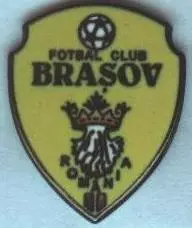 футбольний клуб ФК Брашов (Румунія)2 ЕМАЛЬ /FC Brasov,Romania football pin badge