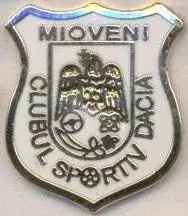 футбол.клуб Дачія Міовень (Румунія) ЕМАЛЬ /CS Dacia Mioveni,Romania football pin