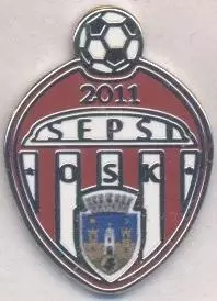 футбол.клуб Сепсі (Румунія)2 ЕМАЛЬ / Sepsi Sfantu Gheorghe, Romania football pin