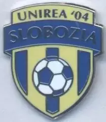 футбол.клуб Уніря Слобозія (Румунія) ЕМАЛЬ /Unirea Slobozia,Romania football pin