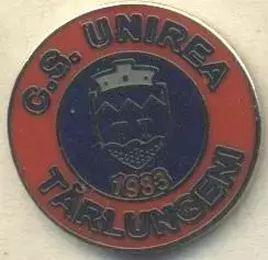 футбол.клуб Уніря Т.(Румунія1 ЕМАЛЬ/Unirea Tarlungeni,Romania football pin badge
