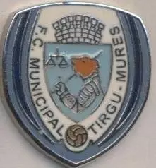 футбольний клуб Тиргу-Муреш (Румунія) ЕМАЛЬ/FCM Tirgu Mures,Romania football pin