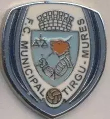 футбольний клуб Тиргу-Муреш (Румунія) ЕМАЛЬ/FCM Tirgu Mures,Romania football pin