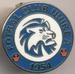 футбол.клуб Уніря Урзічень Румунія2 ЕМАЛЬ/Unirea Urziceni,Romania football badge