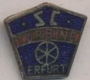 футбол.клуб Турбіне Ерфурт (НДР) офіц.ЕМАЛЬ/SC Turbine Erfurt,GDR football badge