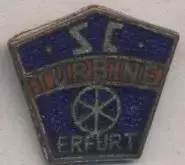 футбол.клуб Турбіне Ерфурт (НДР) офіц.ЕМАЛЬ/SC Turbine Erfurt,GDR football badge