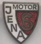футбол.клуб Мотор Єна (НДР) офіц. ЕМАЛЬ /SC Motor Jena,GDR football enamel badge