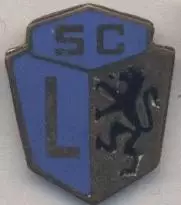 футбольний клуб Лейпциг (НДР) офіц. ЕМАЛЬ / SC Leipzig,GDR football enamel badge