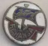 футбол.клуб Ганза Росток (НДР) офіц. ЕМАЛЬ / FC Hansa Rostock,GDR football badge