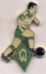 футбол.клуб Вердер (Німеччина) офіц. важмет/SV Werder,Germany football pin badge