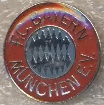 футбол.клуб Баварія Мюнхен (Німеччина)1 важмет /FC Bayern,Germany football badge