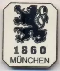 футбол.клуб Мюнхен-1860 (Німеччина ЕМАЛЬ/Munchen 1860,Germany football pin badge