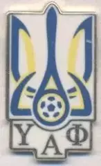 Україна, федерація футболу, №16 ЕМАЛЬ / Ukraine football federation pin badge