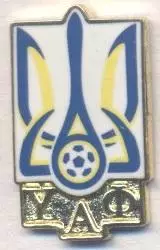 Україна, федерація футболу, №17 ЕМАЛЬ / Ukraine football federation pin badge
