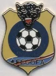 ДР Конго,федерація футболу№5 ЕМАЛЬ/DR Congo football federation enamel pin badge