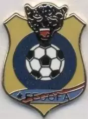 ДР Конго,федерація футболу№5 ЕМАЛЬ/DR Congo football federation enamel pin badge
