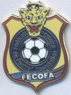 ДР Конго,федерація футболу№6 ЕМАЛЬ/DR Congo football federation enamel pin badge